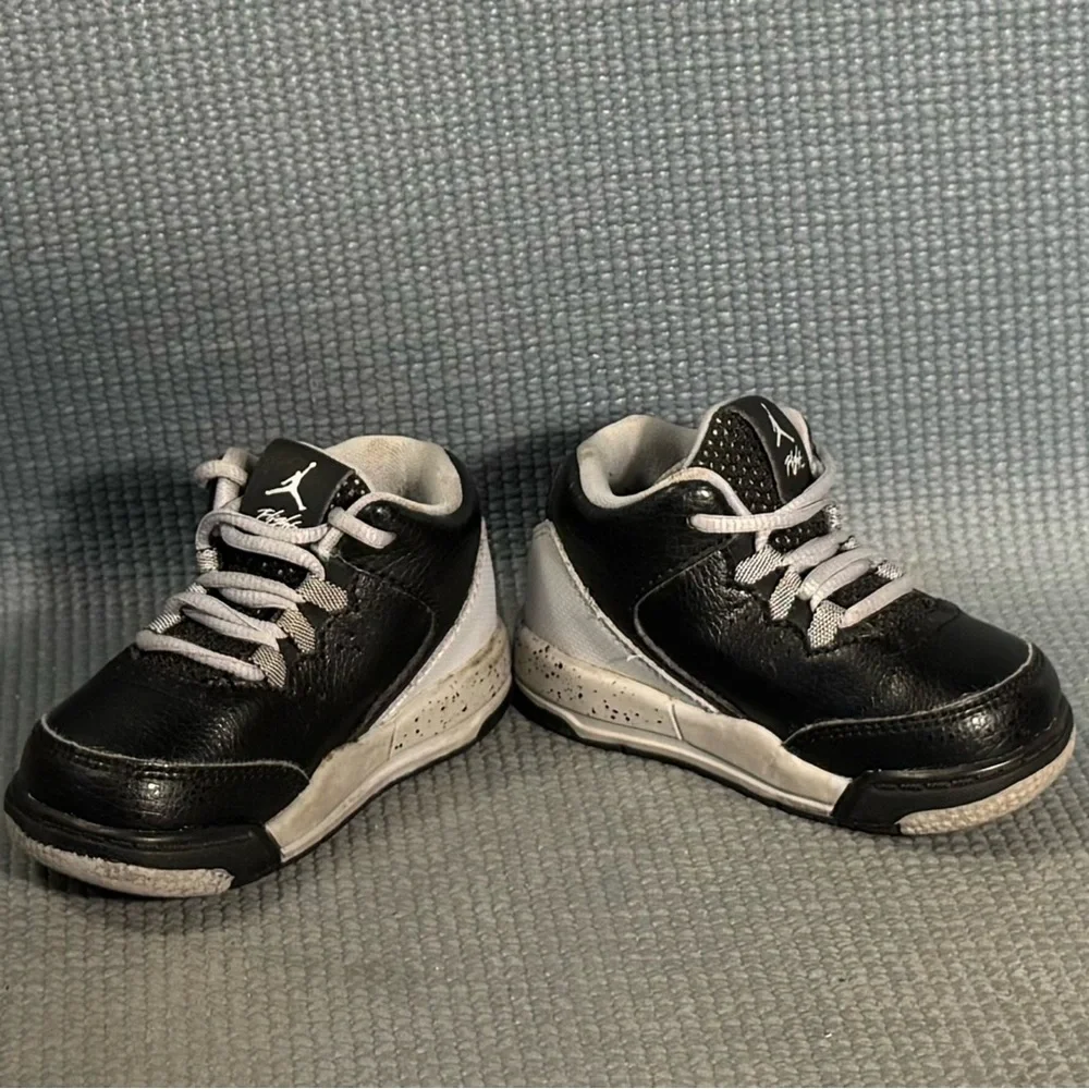Nike Air Jordan Flight Origin‎ 2 Black Gray Shoes Toddler Size 5C